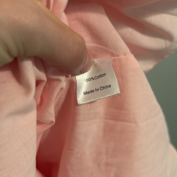 Tuckernuck Pink and Red/Orange Ruffled Tiered Sundress - Picture 10 of 10